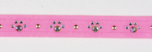 Perfect Fit Crystal Paws Collar